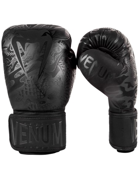 Venum Dragon`s Flight Boxhandschuhe Schwarz